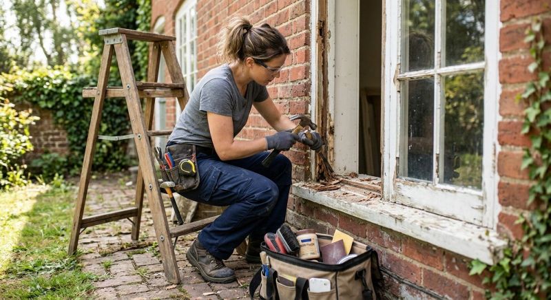 Window Frame Repair in Alpharetta, GA