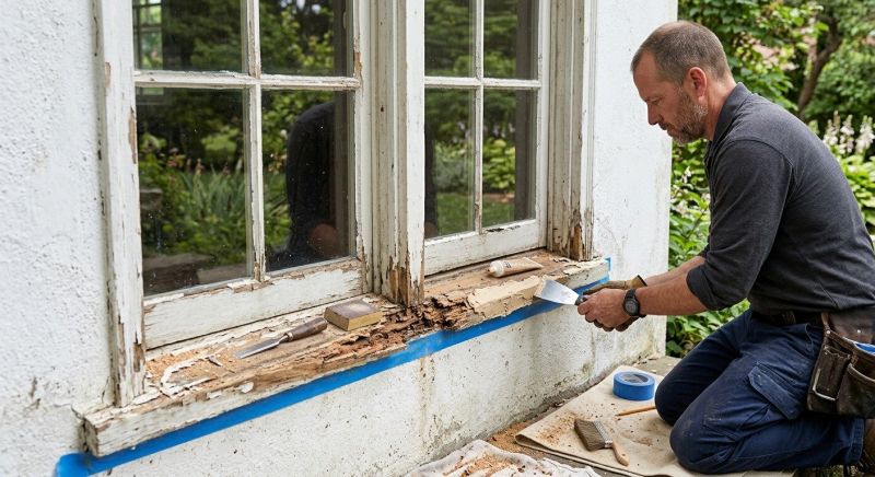 Window Sill Repair in Kansas City, KS